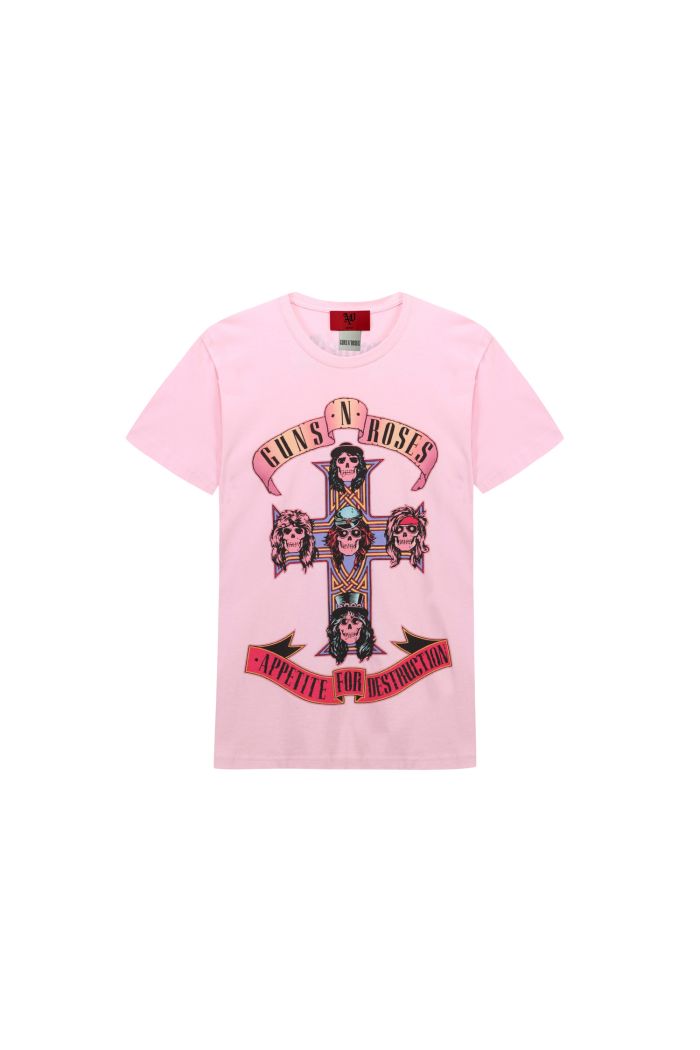 T-SHIRT ROSES - Pink