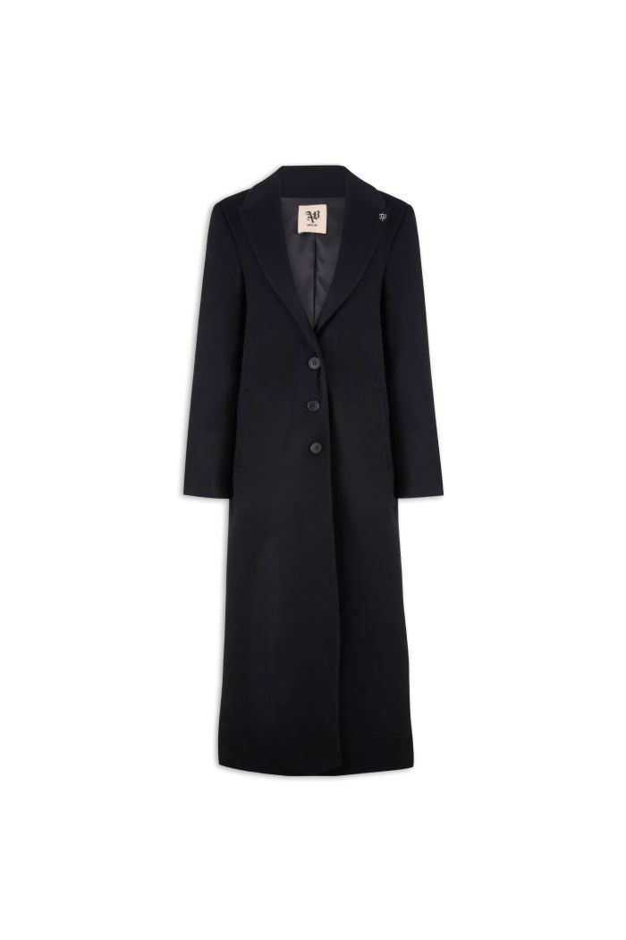 COAT VIOLET - Black