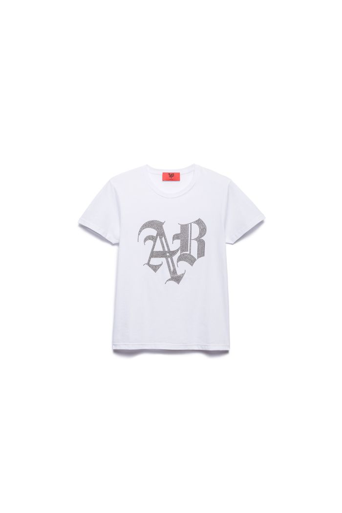 T-SHIRT AB STUD - White