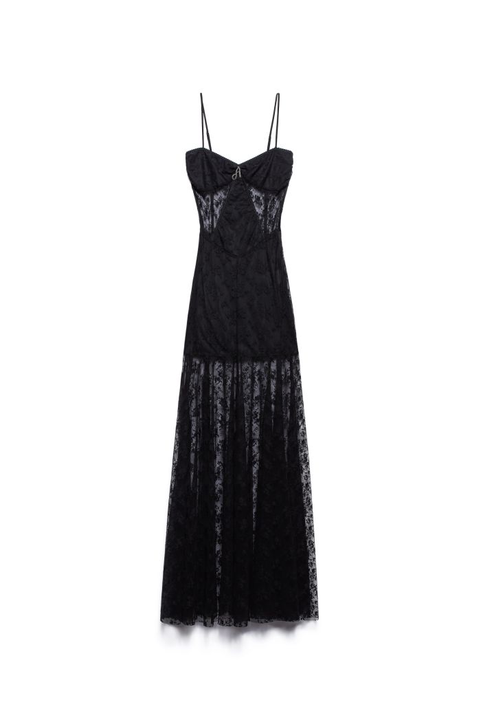 LONG DRESS ZIRA - Black