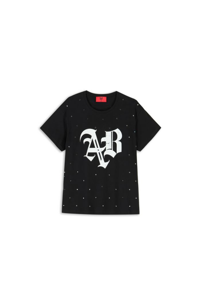 T-SHIRT  AB SPARK - Black