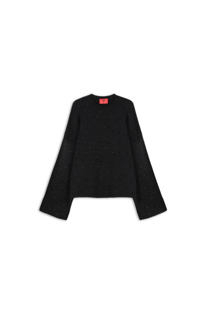 PULL STRASS - Black