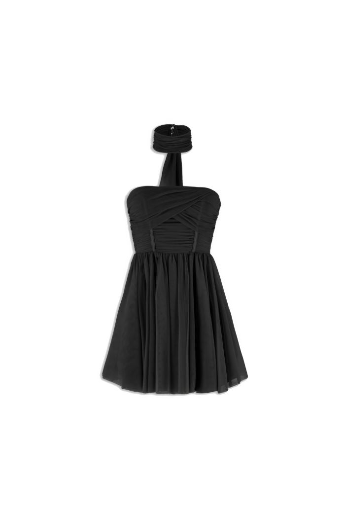 CORSET DRESS JENNA - Black