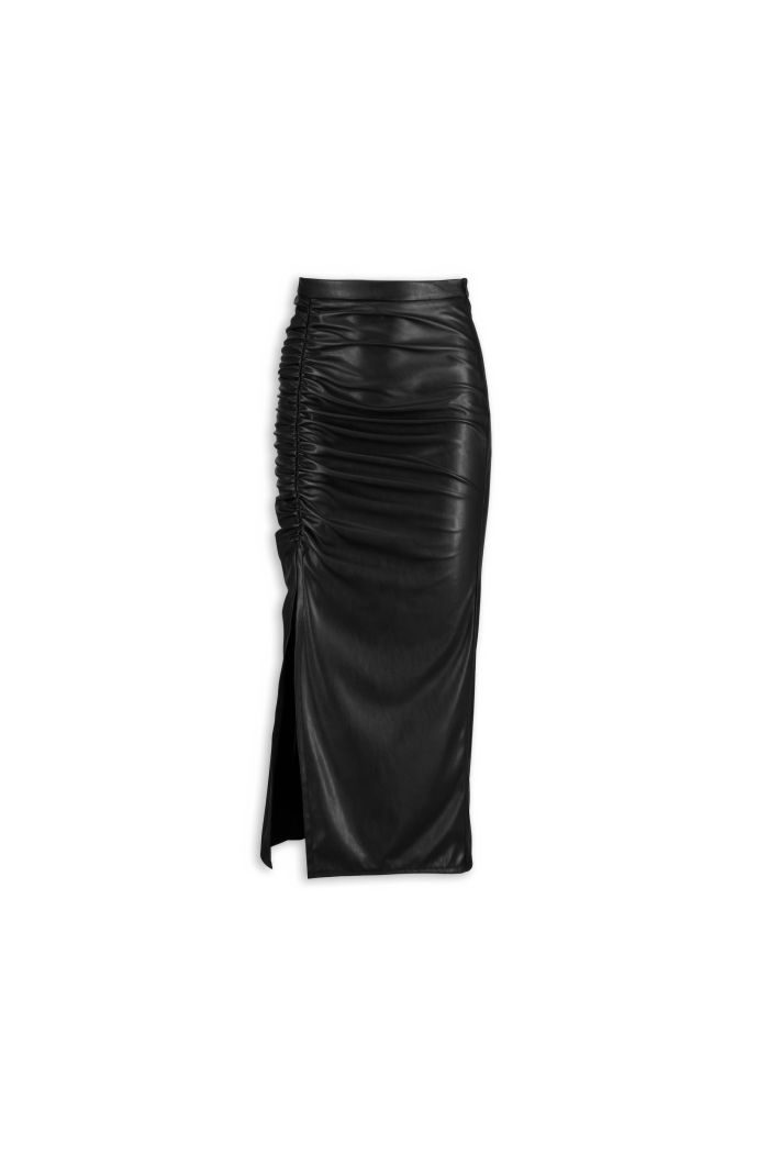 LUCY LONG SKIRT - Black