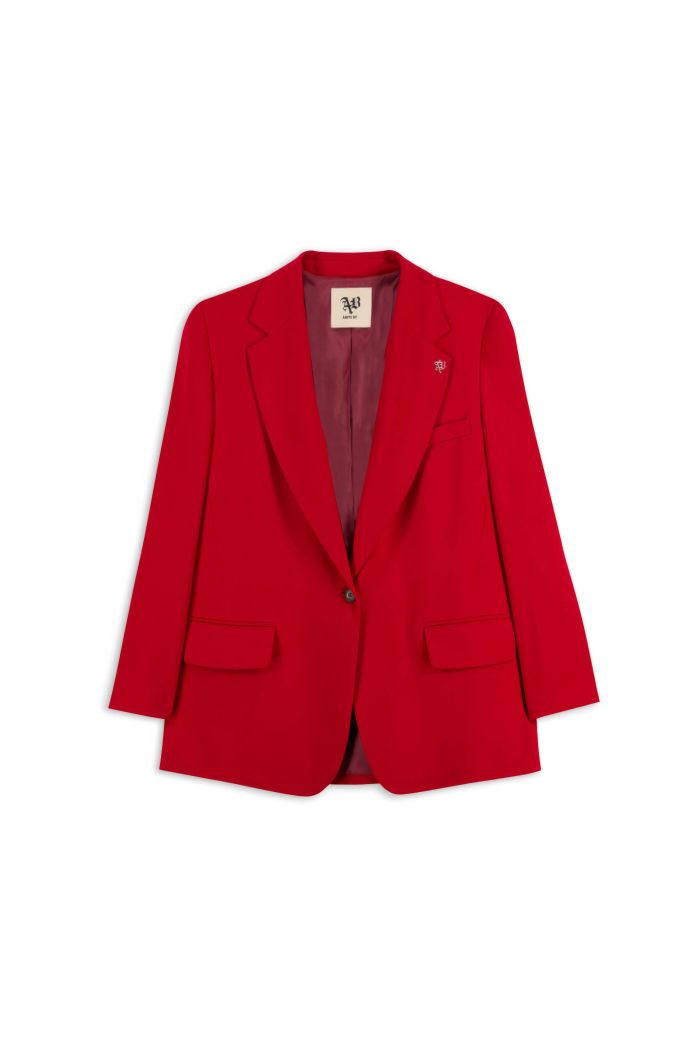 OVER JACKET DANDY - Red hot