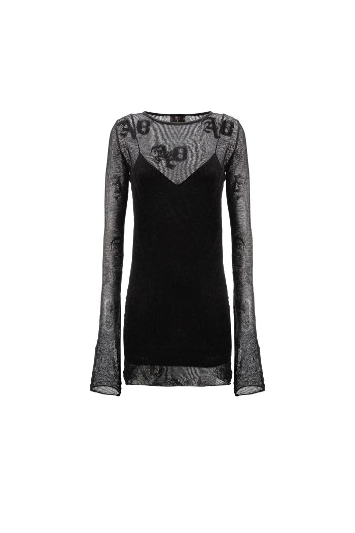 MINIDRESS GOTIC - Black