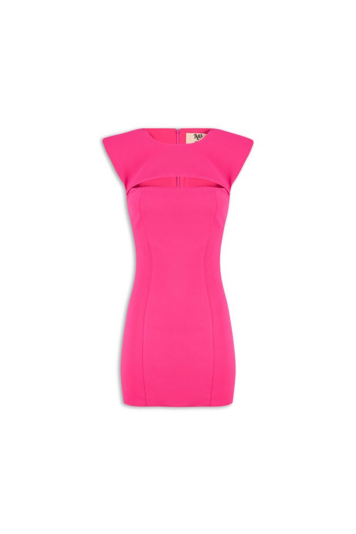 MINI DRESS IVY - Fuxia