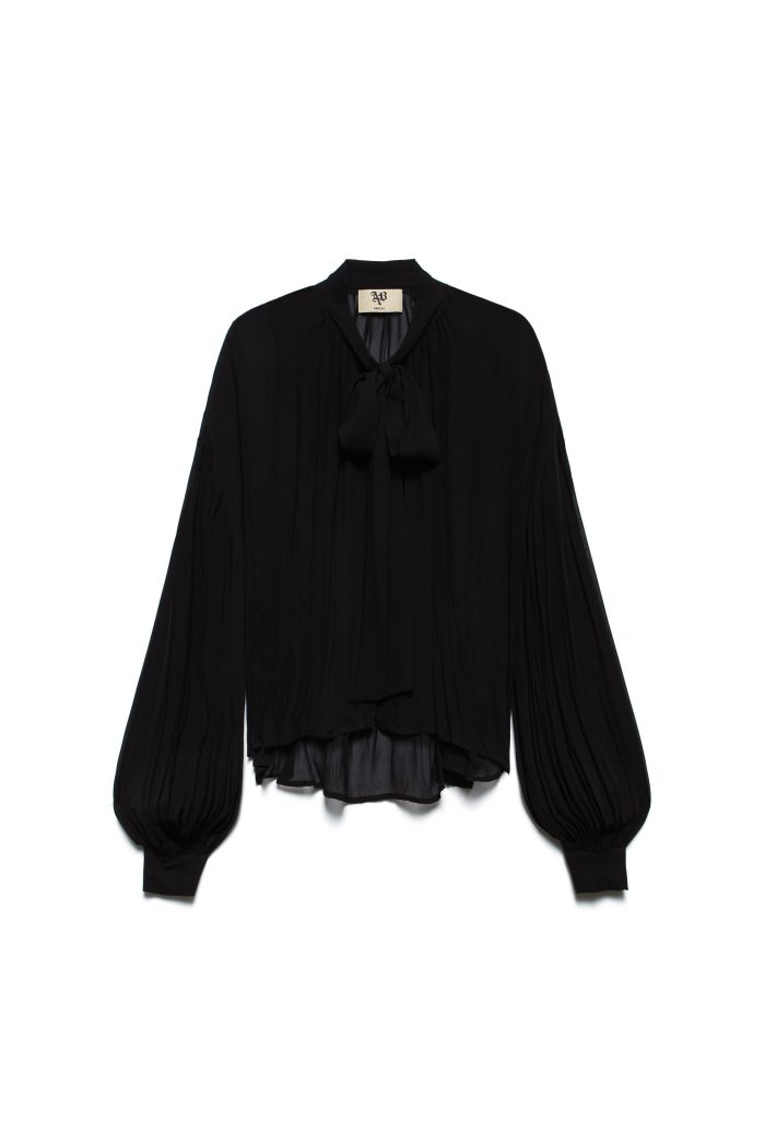 SCARF SHIRT PEN - Black