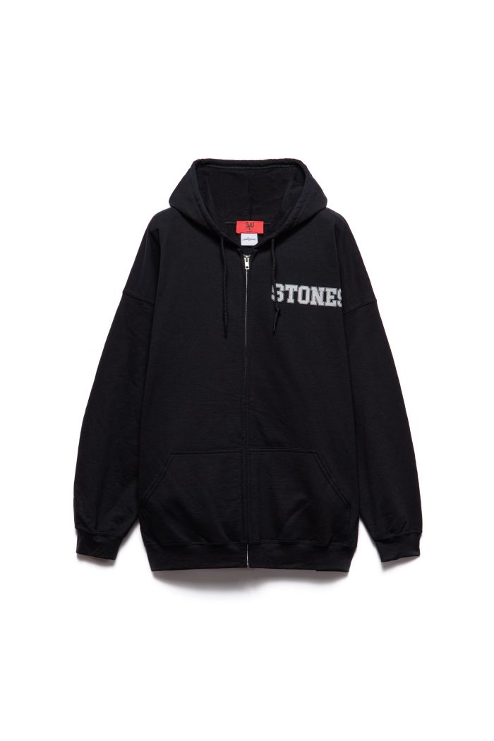 OVER HOODIE ROLLING - Black