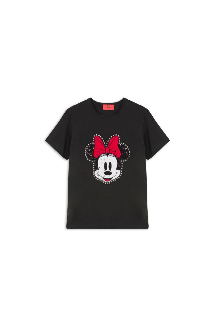 ANIYE MINNIE TEES - Black