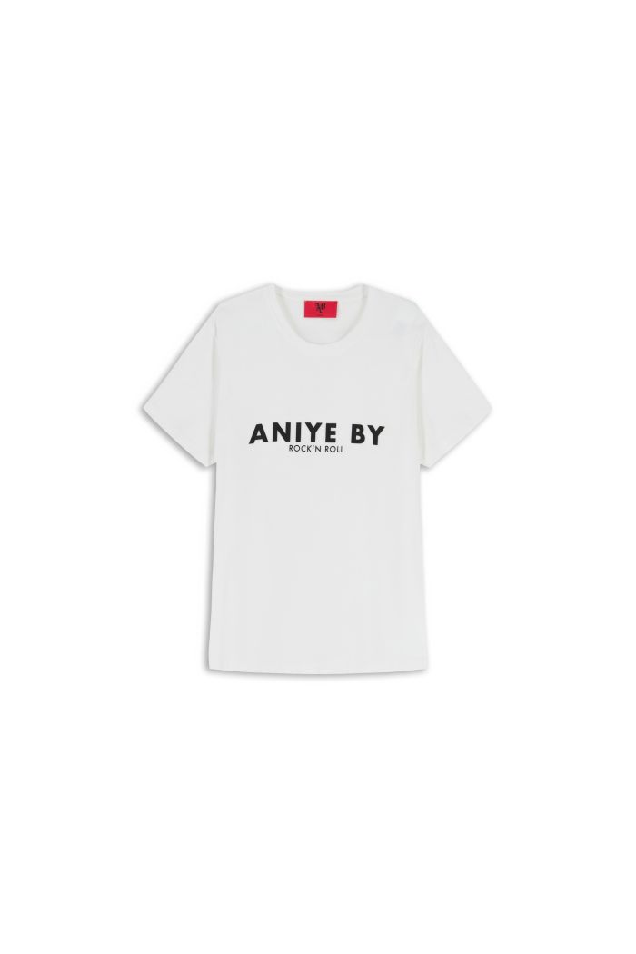 T-SHIRT LOGO ANIYE - White