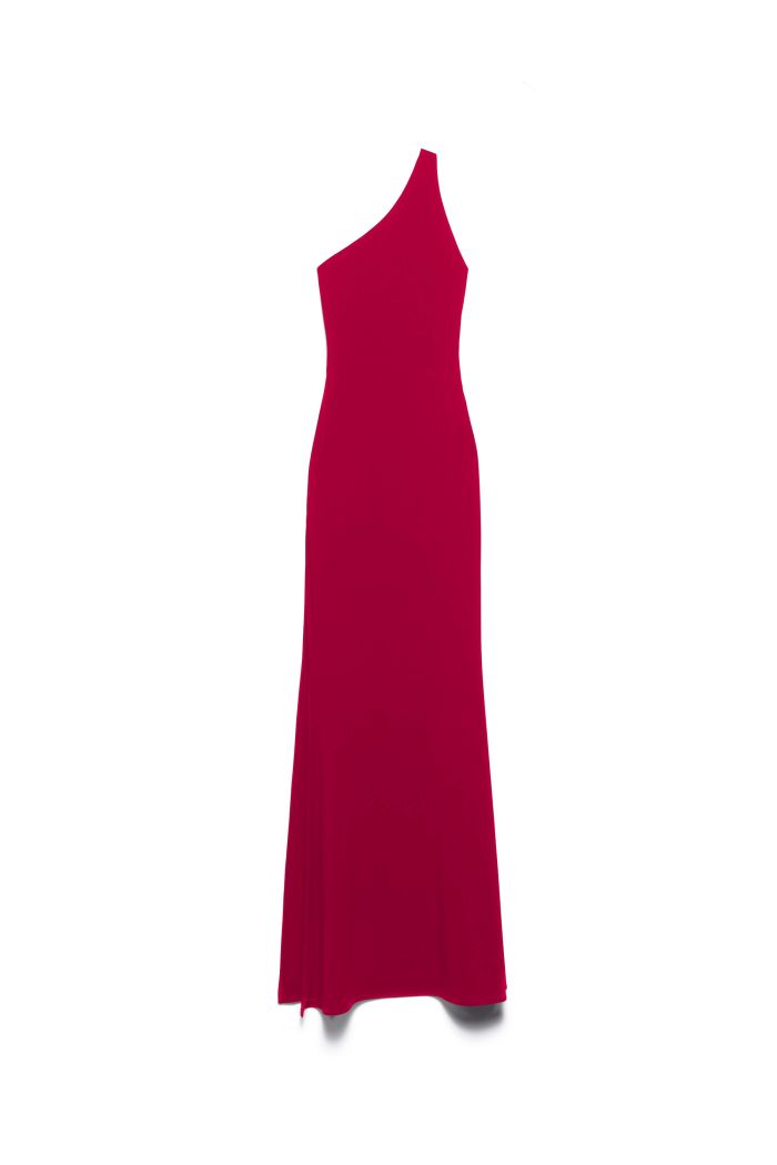 WRAP DRESS DEMI - Cerise