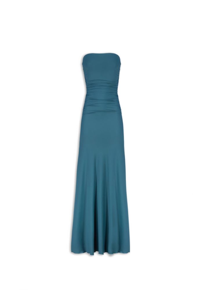 BAND DRESS JETT - Deep forest