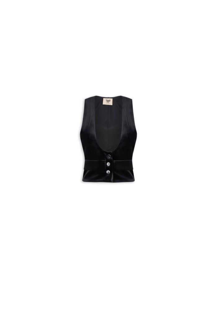 GILET MARIS - Black