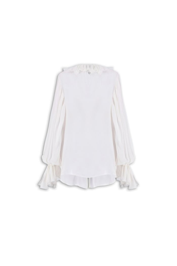 RUFFLE BLOUSE BIBA - Aniye By