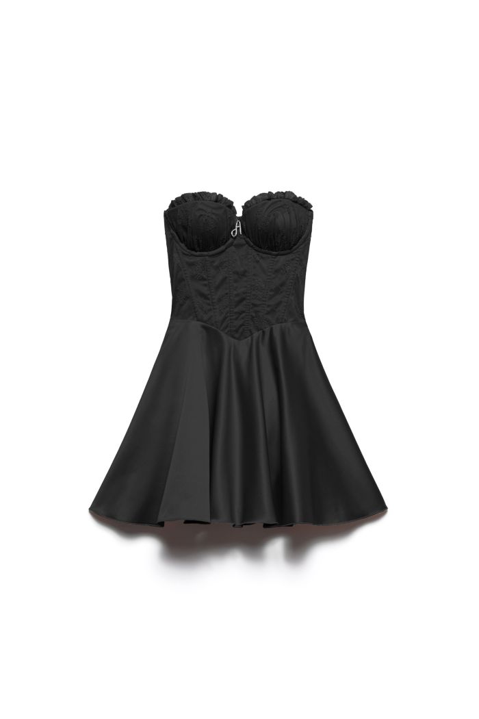 BUSTIER DRESS ZIRA - Black