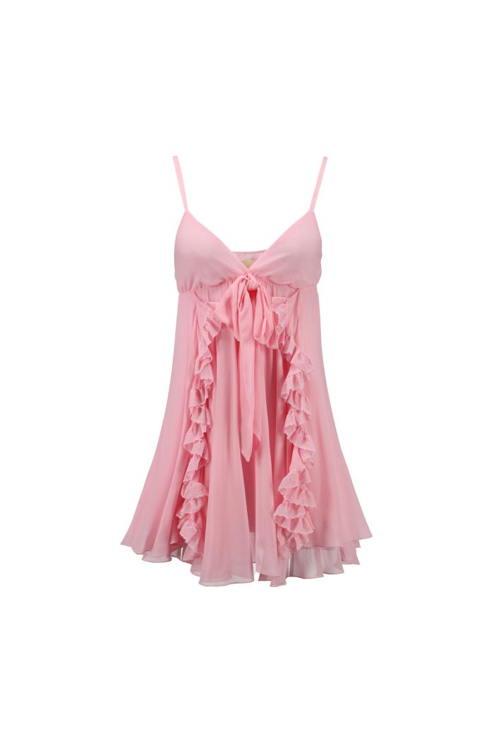 MINI DRESS FLOR - Pink