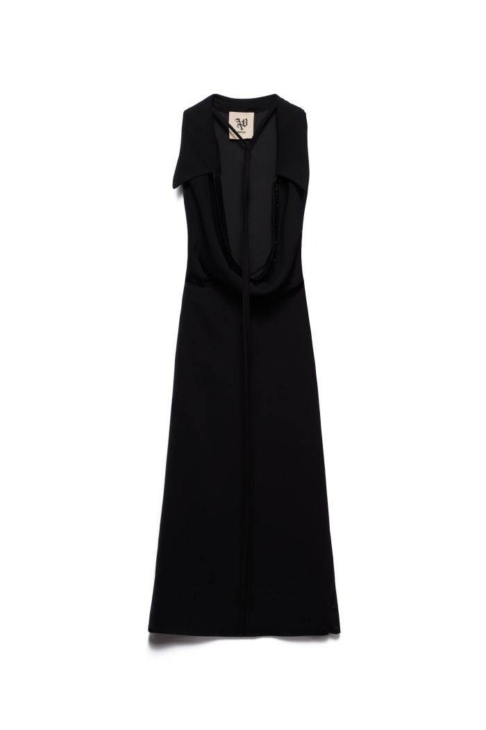 MIDI DRESS ISHA - Black