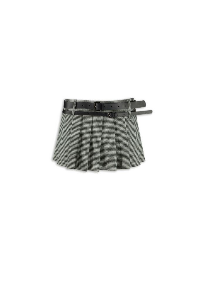 MINI SKIRT GOLDIE - Pied de poule