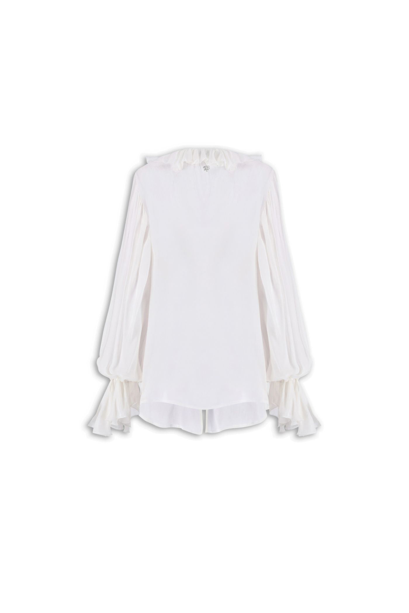 Bila double sleeve ruffle blouse online